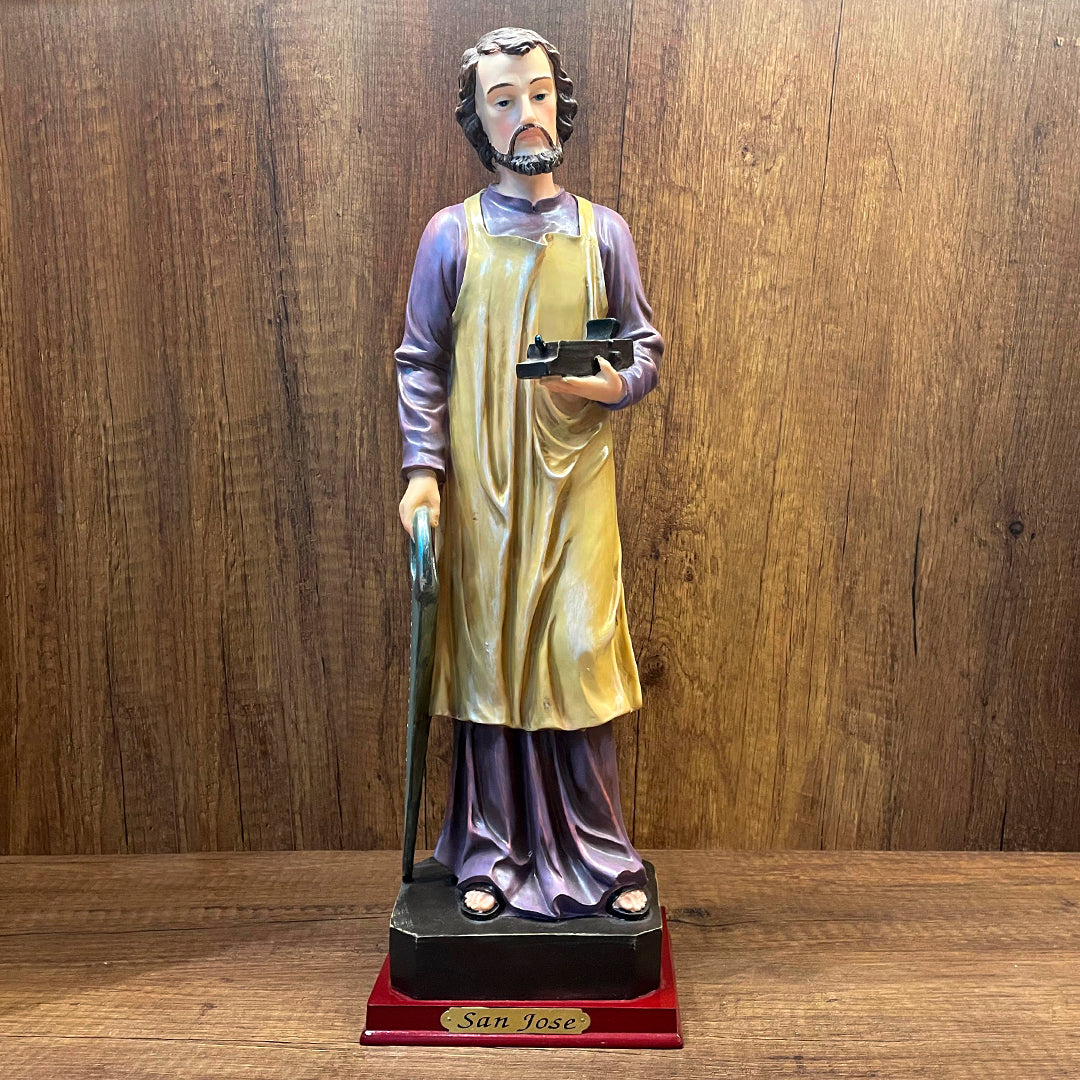 Estatua de San José Carpintero de 40cm – VII Sacramentos Colombia