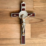 Adorno Cristo San Benito – 18.5 cm x 9.5 cm – VII Sacramentos Colombia
