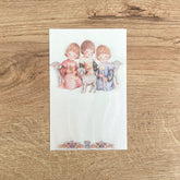 Estampa Tipo Español para Primera Comunión 3 Niños - Paquete x 10 Unidades