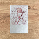 Estampa Tipo Español para Primera Comunión Pastor - Paquete x 10 Unidades