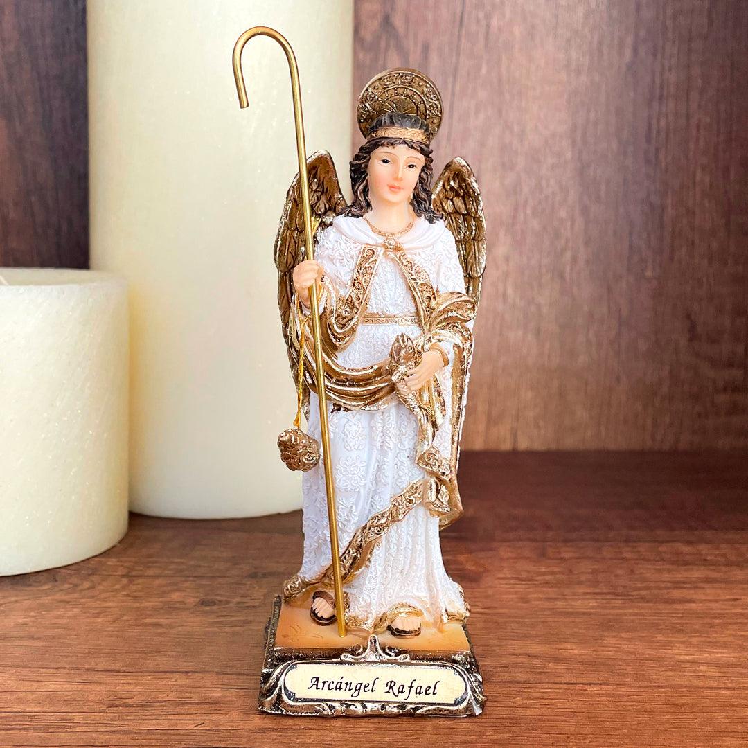 Estatua del Arcángel San Rafael 12.5cm – VII Sacramentos Colombia