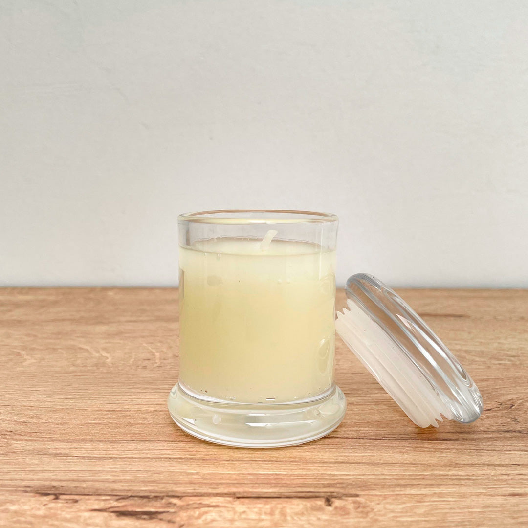 Vela Vaso pequeña Aroma a Rosas – VII Sacramentos Colombia