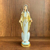 Estatua De La Virgen De La Medalla Milagrosa Estilizada De 30cm – VII Sacramentos Colombia