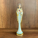 Estatua Del Inmaculado Corazón de María Estilizada De 30cm – VII Sacramentos Colombia