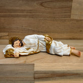 Estatua San Jose dormido 20cm Blanco - VII Sacramentos Colombia