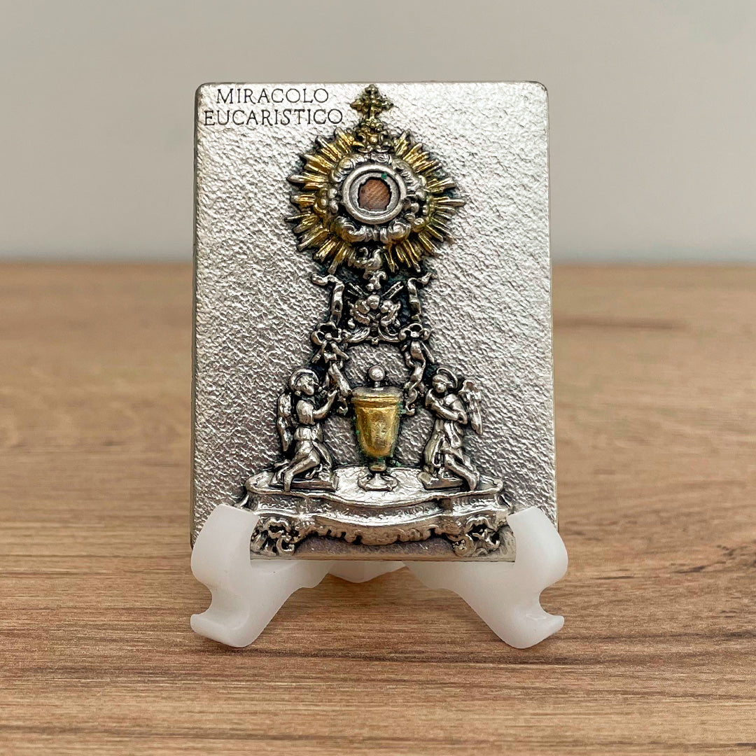 Placa Aplique Tipo Oratorio de la Custodia del Santísimo – VII Sacramentos Colombia