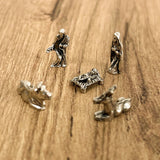 Pesebre Italiano en Alpaca Mini - 5 Piezas