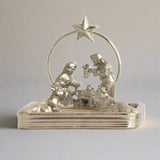 Sagrada Familia en Vitral Rectangular