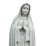 Estatua de la Virgen de Fátima Blanca Total - 105 cm (41.3”) – VII Sacramentos Colombia
