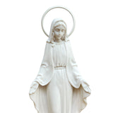 Estatua de la Virgen de la Medalla Milagrosa con Base- 16 cm (6.3”)