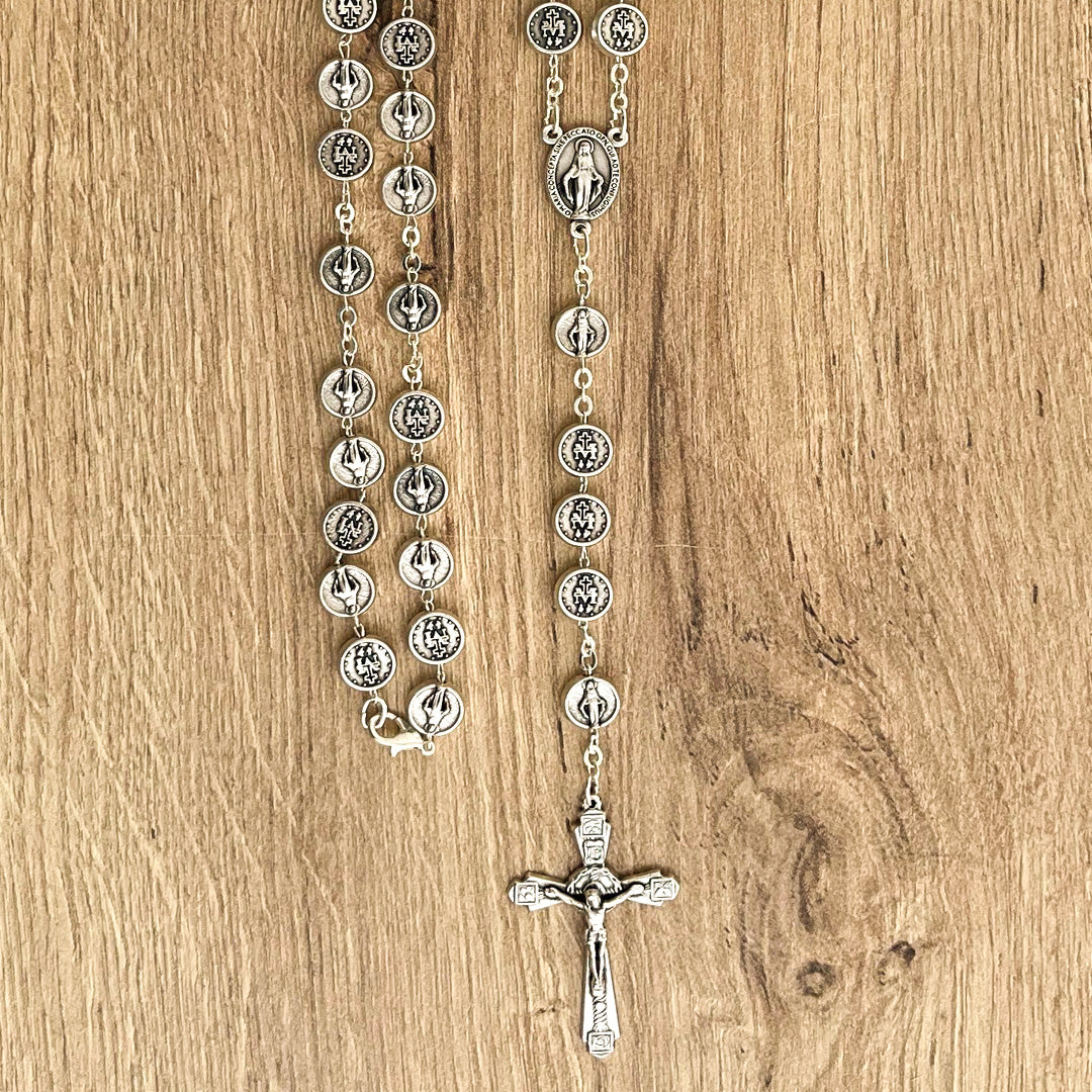 Rosario en Zamak Italiano – Virgen de la Medalla Milagrosa – VII Sacramentos Colombia