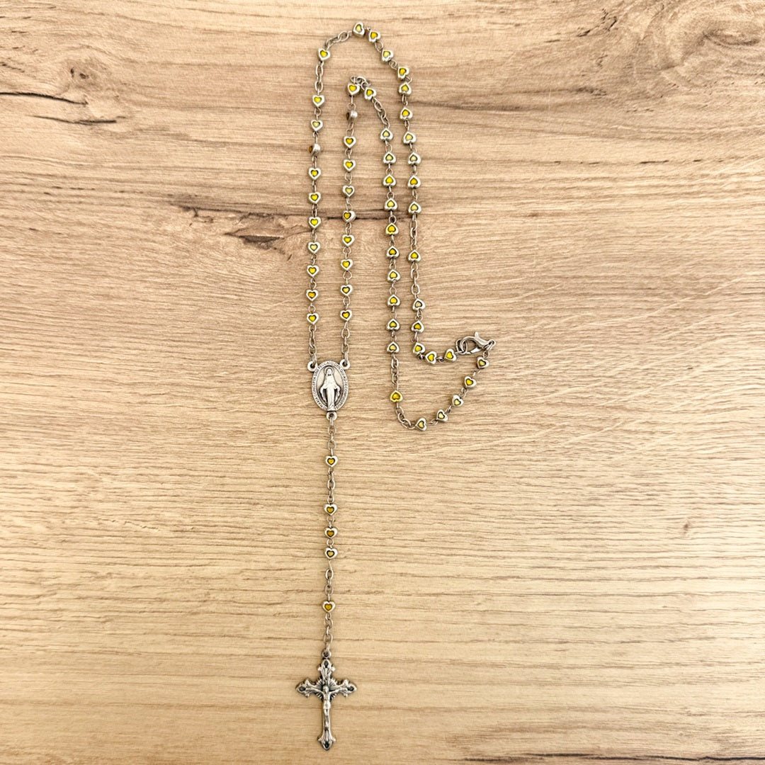 Rosario Corazones Amarillo – VII Sacramentos Colombia