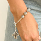 Pulsera Denario Rosas Grande – VII Sacramentos Colombia