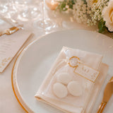 Detalle con alemndras y anillo Tipo denario - Souvenir para Matrimonio