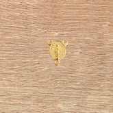 Crucero de la Virgen Milagrosa Dorado 1.2cm