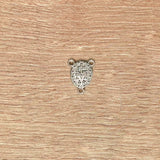 Crucero de la Virgen Milagrosa Plateado 1.2cm – VII Sacramentos Colombia