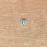 Crucero de San Benito Plateado 1cm