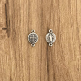 Medalla Italiana Tipo Pasador de San Benito 0.9cm