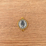 Medalla Italiana Tipo Pasador de la Virgen Milagrosa 1.6cm