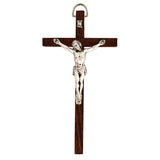 Cristo para colgar en madera 13cm