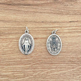 Medalla Italiana Ovalada de la Virgen Milagrosa – VII Sacramentos Colombia