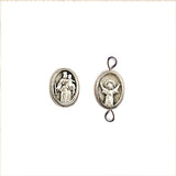 Pasador Grano x 5 Unidades: Virgen Maria Auxiliadora - Divino Niño