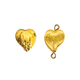 Pasador Grano x 5 Unidades Con Baño de Oro: Virgen de Fatima