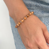Pulsera Denario de Madera de Olivo – VII Sacramentos Colombia