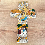 Cruz de Pared Estrella de David – VII Sacramentos Colombia