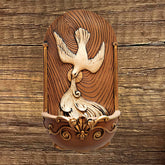 Placa de Pared con Pila para Agua del Espiritu Santo – VII Sacramentos Colombia
