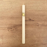 Cirio Imagen Espíritu Santo Dorado