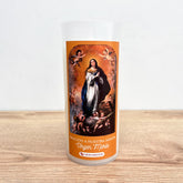 Vela de la Virgen y Oración - Vaso Plástico