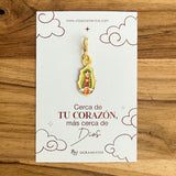 Dije Charm Virgen de Guadalupe - Personaliza tu Fe