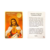 Lámina Credencial del Sagrado Corazón de Jesús – VII Sacramentos Colombia