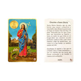 Lamina Credencial De Santa Marta