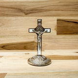 Cristo de San Benito con Base 8.5cm Blanco – VII Sacramentos Colombia