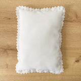 Colchón o Almohada en Tela Blanca sencillo de 20cm x 29cm – VII Sacramentos Colombia