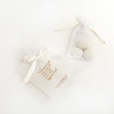 Almendrero Pergamino Mensaje de Gracias x 6 Unidades