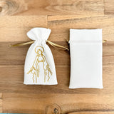Bolsa Tela Virgen Milagrosa Bordado x 6 Unidades – VII Sacramentos Colombia