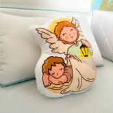 Cojín Ángel de la Guarda – Diseño Exclusivo VII Sacramentos