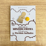 Pines Metálico Jesús de la Divina Misericordia – VII Sacramentos Colombia
