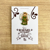 Pines Metálico San Rafael Arcángel Resinado – VII Sacramentos Colombia