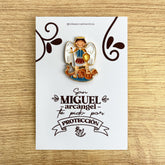 Pines Metálico San Miguel Arcángel Resinado