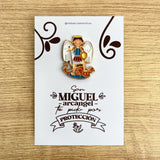 Pines Metálico San Miguel Arcángel Resinado