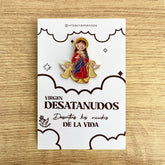 Pines Metálico Virgen Desatanudos