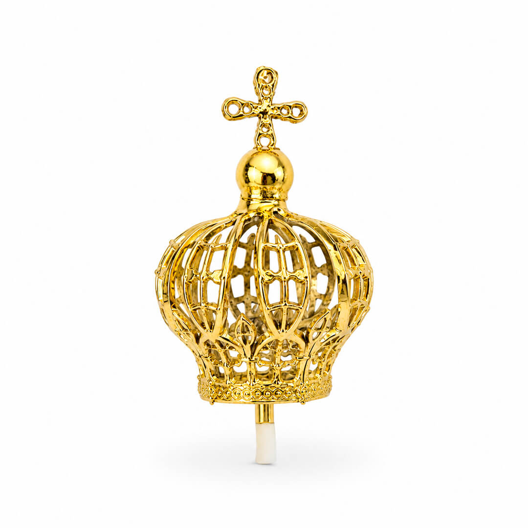 Corona para Imegn de la Virgen de Fatima de 28cm de alto