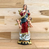 Estatua de la Virgen Desatanudos 19cm – VII Sacramentos Colombia