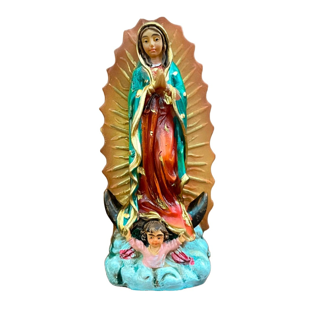 Estatua de la Virgen de Guadalupe 7cm