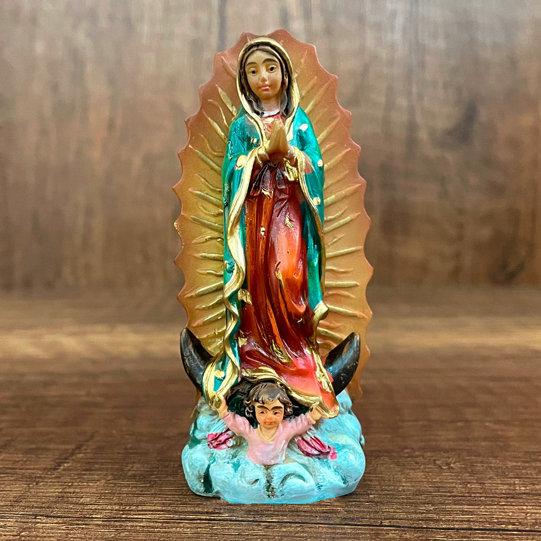 Estatua de la Virgen de Guadalupe 7cm