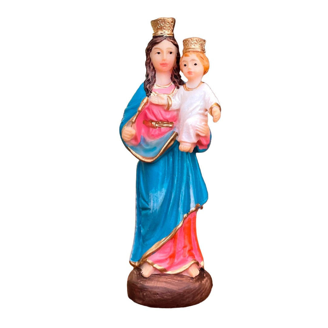 Estatua de la Virgen María Auxiliadora 7cm